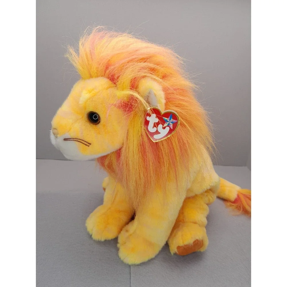 Ty Beanie Buddy Bushy Lion 12